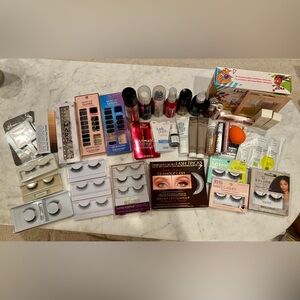 BN 43 Piece Makeup, Nails, & Hair Lot - includes Fenty, Milk, Charlotte Tilburry